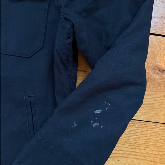 Taylor Stitch Deck Jacket Dark Navy Dry Wax Utility Jacket 42 - Picture 7 of 8